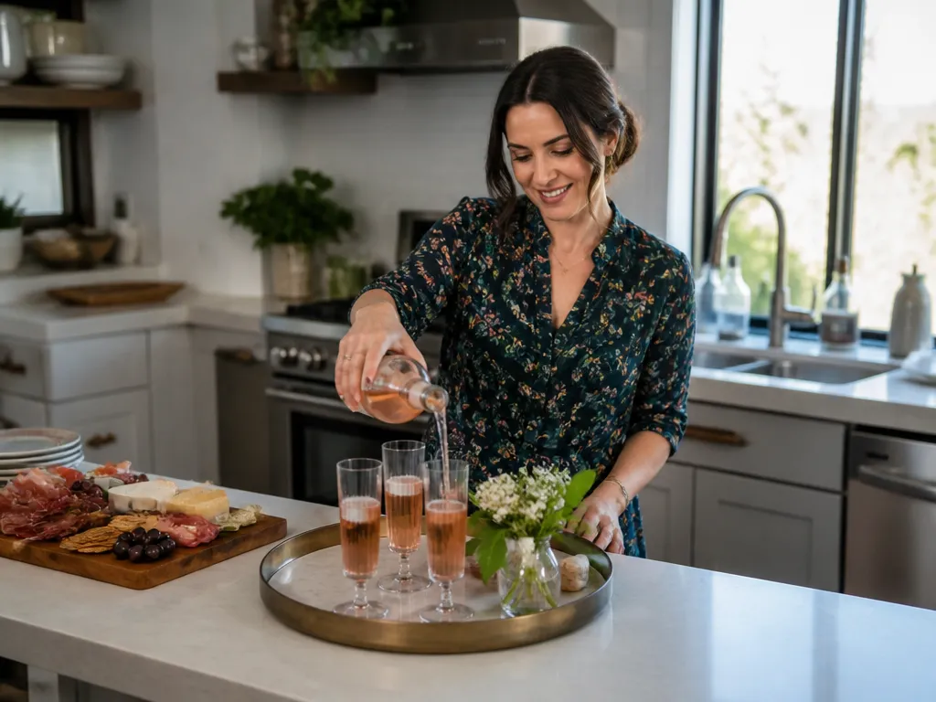 Reserve Counter Space for Landing, Staging, and Dirty Dishes - how to organize kitchen for entertaining