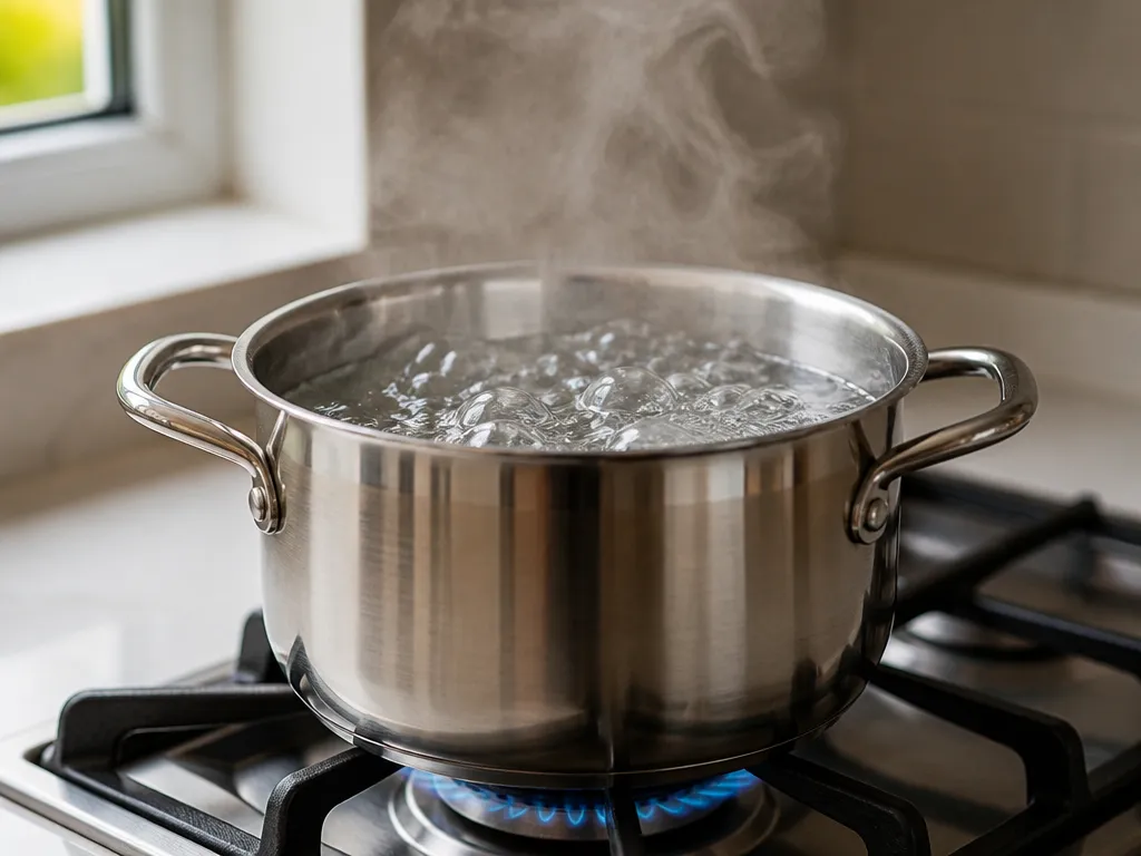 Step-by-Step: Boil Water in a Stainless Steel Pot - how to boil water in stainless steel pot