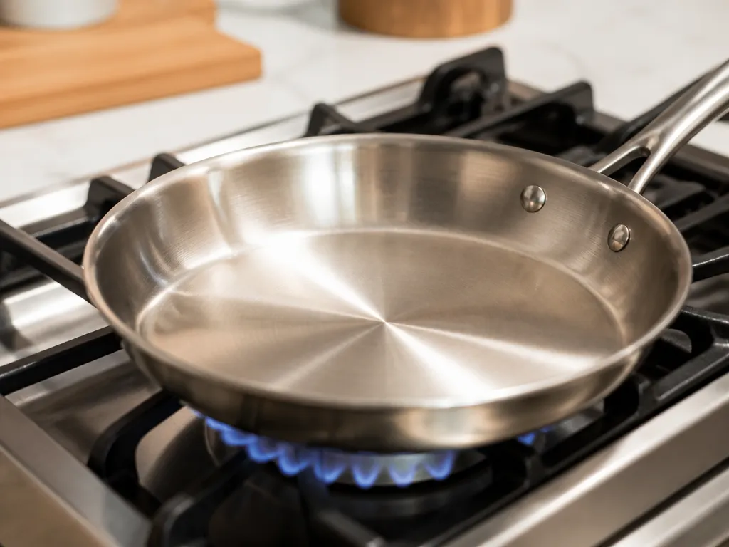 Step-by-Step: Preheating a Stainless Steel Pan - how to preheat stainless steel pan