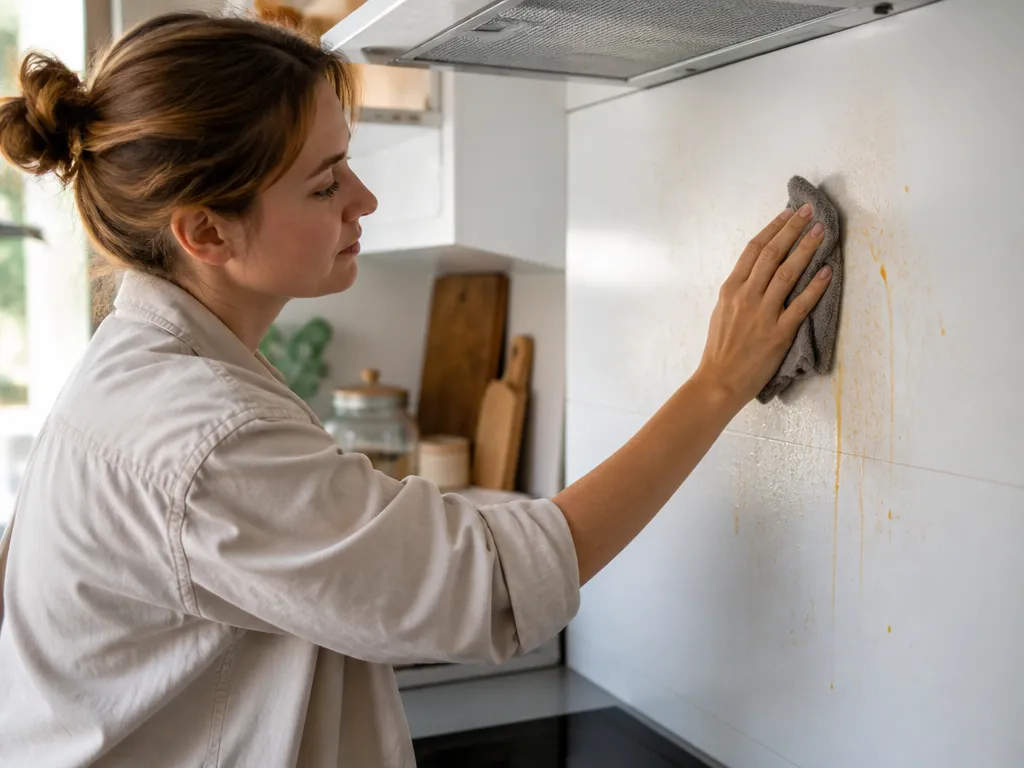 The Default Method for Most Grease - how to clean grease off kitchen walls