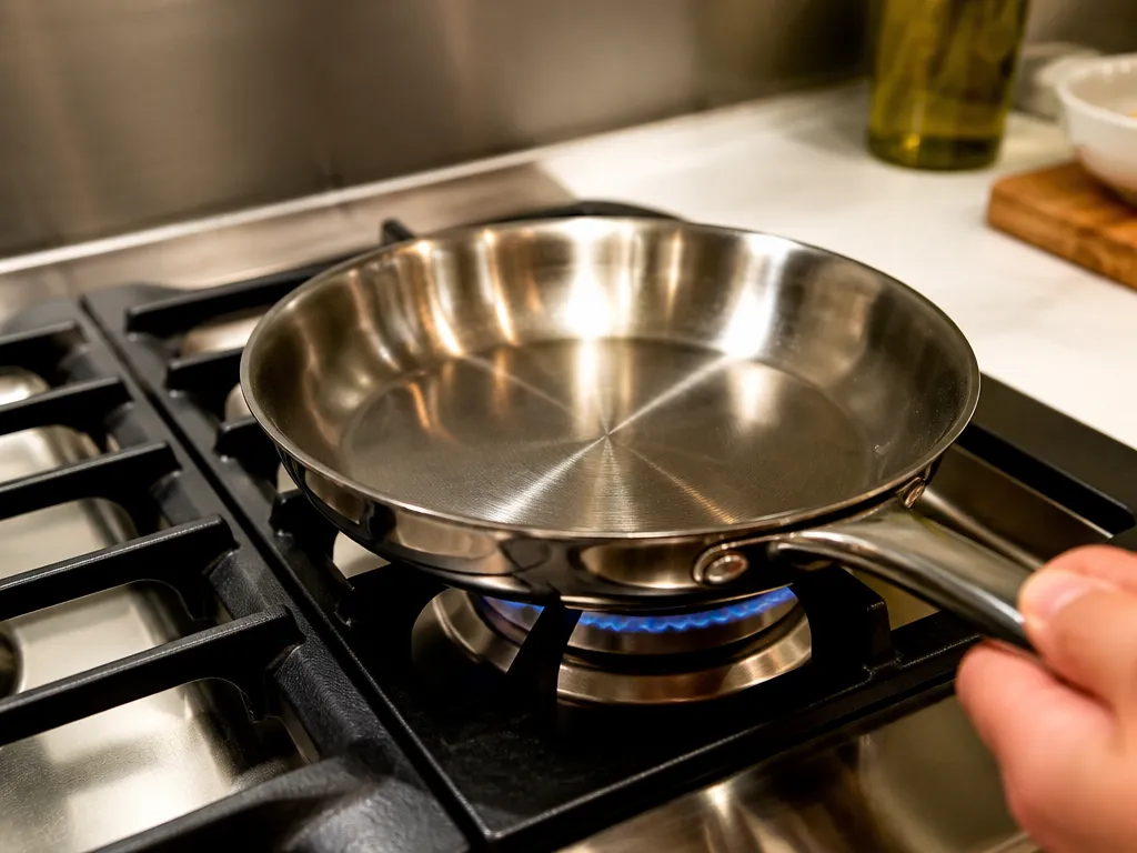 Why Stainless Steel Pans Need Preheating - how to preheat stainless steel pan